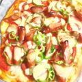 セロ＊ちゃー's cooksnap of when they made 我が家の美味しいピザ生地★.