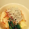＠ふじこちん's cooksnap of when they made ダイエット中に★簡単・しらすの温サラダ。.