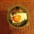 ちるどん's cooksnap of when they made フライパンひとつでポパイ目玉焼き.