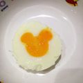 ミッキーマウチュ's cooksnap of when they made レンジで簡単！ミッキーゆでたまご風♡.