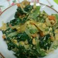 しょうがチューブ's cooksnap of when they made チンゲン菜と卵のオーロラ炒め.