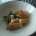 タマ桃ごろう's cooksnap of when they made 小松菜と平天の煮浸し.