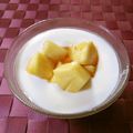 kemeta's cooksnap of when they made 暑い日に★アイスパインのヨーグルト.