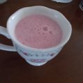 フレンチクローバー's cooksnap of when they made ストロベリーヨーグルトスムージー♬.