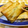 みんとこ's cooksnap of when they made アスパラとベーコンとエリンギの春巻.