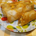 みんとこ's cooksnap of when they made さば缶＆ゆで卵のふんわり春巻き.