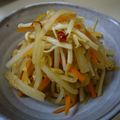 まほじょ's cooksnap of when they made 大根のきんぴら♪.