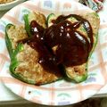 しらたまこもも's cooksnap of when they made 簡単無駄なし★ピーマンの肉詰め.