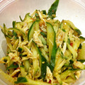 ちめぞ's cooksnap of when they made きゅうりとささみの豆板醤和え.