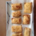 あぬーぴー's cooksnap of when they made 中からトロッと♥簡単♥デザート春巻き.