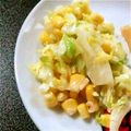 とらさんまま♡'s cooksnap of when they made キャベツとコーンのマヨ温野菜.