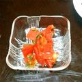 cherry_u's cooksnap of when they made トマトと青しそのマリネ.