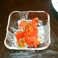 cherry_u's cooksnap of when they made トマトと青しそのマリネ.