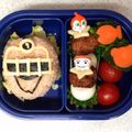 ひなひろとしゅう's cooksnap of when they made トッキュージャーおにぎり★①号★簡単.