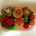COCOナッ's cooksnap of when they made ゆで卵deスマイル★　キャラ弁.