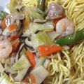 こおならはいか's cooksnap of when they made 普通のゆで麺で作る！あんかけかた焼きそば.