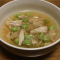 sakichi☆'s cooksnap of when they made 鶏ささみのスープ.