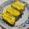 ゆみらんたん's cooksnap of when they made 天かすのニラたまごやき.