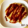 ゆう＠エイター's cooksnap of when they made コストコパンケーキミックスでお好み焼き.