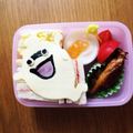 maーkuro's cooksnap of when they made 簡単キャラ弁 妖怪ウォッチ ウィスパー.