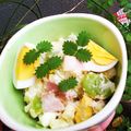 chika dancer's cooksnap of when they made 新じゃがと空豆のたまごサラダ.