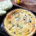 ちえこりあん's cooksnap of when they made Xmas★ほうれん草とベーコンのキッシュ.