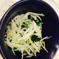 ごごんた's cooksnap of when they made 超簡単☆大根と大根の葉のお漬物.