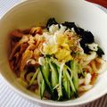 南極はんぞー's cooksnap of when they made 冷やしきつねうどん.