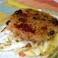 チャーム29's cooksnap of when they made 赤飯焼き煎餅deポテトのガレットサンド♪.