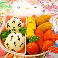 マッハママ's cooksnap of when they made お弁当に♡スナップエンドウの卵焼き.