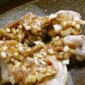 tsumuji77's cooksnap of when they made 鶏もも肉のグリル 梅肉ネギソース.