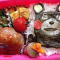 みーつん's cooksnap of when they made 大人のキャラ弁 くまもん.
