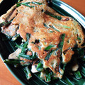 cookmadame's cooksnap of when they made 簡単☆にらとツナのチヂミ風.