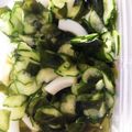 けいたーむ's cooksnap of when they made わかめときゅうりの酢の物.