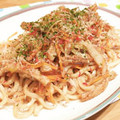 ともりん0203's cooksnap of when they made うちの定番★カリもち焼きうどん.