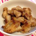リラシャン's cooksnap of when they made 鶏のオイマヨ炒め.