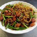 けぇﾁｬｿ's cooksnap of when they made にんにくたっぷりスパイシー焼きそば.