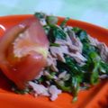 ＴＯＭＯＷＡＴ's cooksnap of when they made ホウレン草とツナの和え物.