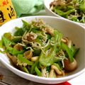 ドラえもん15's cooksnap of when they made ラー油がきめて！ピーマンとじゃこの炒め物.
