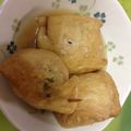 ikuyo623's cooksnap of when they made 優しい味♡鶏挽肉と豆腐の巾着煮.