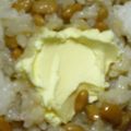ちょぽまま's cooksnap of when they made バター醤油で納豆☆うま☆おにぎり第二弾☆.