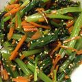 おにかぼちゃ's cooksnap of when they made 小松菜と塩昆布のナムル.