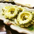 ✿ユカリーナ✿'s cooksnap of when they made 丸くて可愛い( ﾟ∇ﾟ)ゴーヤの天ぷら.