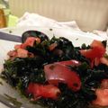 honmayu's cooksnap of when they made あっさりトマトの中華あえ.