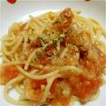 こうきょぐ's cooksnap of when they made トマトと生ハムの冷製パスタ.