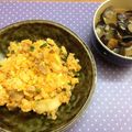 ひでまほ's cooksnap of when they made 残ったちらし寿司再利用✿キムチ炒飯.