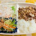 なおとなつきまま's cooksnap of when they made cafeごはん♪甘辛ミンチの卵とじ丼.