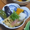 taruママ's cooksnap of when they made 夏野菜の揚げ浸し♪茄子/ズッキーニ.
