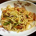 伊達こまち's cooksnap of when they made にんじん・たまねぎ・ピーマンのパスタ.