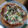 ともぱんたから's cooksnap of when they made 我が家の定番ピザ！生地から簡単に手作り♪.